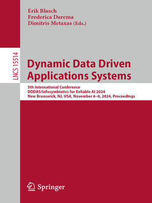 cover image of Dynamic Data Driven Applications Systems